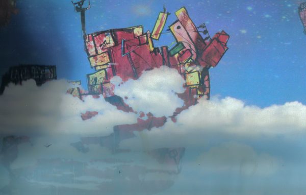 mladen ranković PLAKAT ZA IZLOŽBU "pozz sa atlantide" ( detalj )