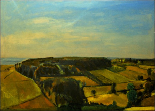  „Поглед на завичај”,уље на платну, 230x150