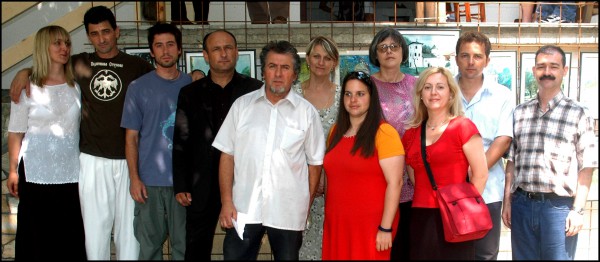 Ликовна колонија у Грбицама на Св. Илију 2007. године.