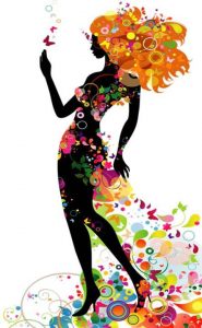 Ambrozija, cvijet, cveće, žena