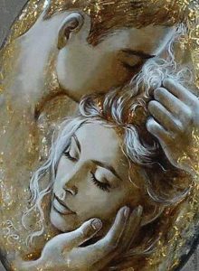 Žmurim, poljubac, zlatno, zlato