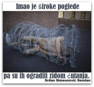 Aforizam Srdjan Simeunović Sendan