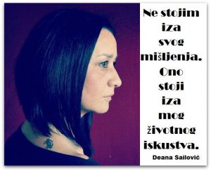 Aforizam i ilustracija Deana Sailović