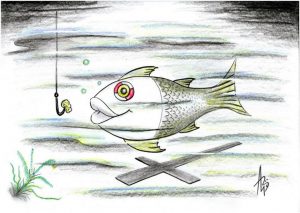 Milan Alašević karikatura