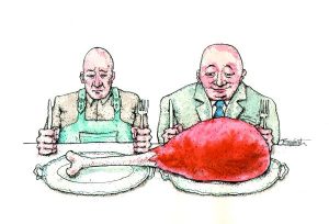 Karikatura: Predrag Koraksić Corax