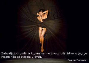 Aforizam i ilustracija Deana Sailović