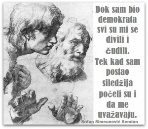 Aforizam Srđan Simeunović Sendan Ilustracija Deana Sailović