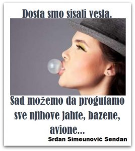 Aforizam Srđan Simeunović Sendan Ilustracija Deana Sailović