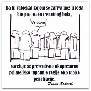 Aforizam i ilustracija Deana Sailović