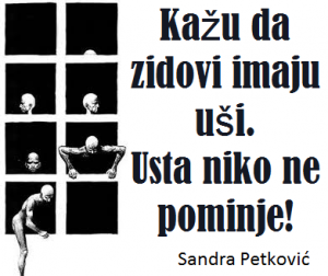 Aforizam Sandra Petković ilustracija Deana Sailović
