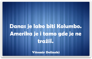 Skrenimo na pravi put Vitomir Dolinski