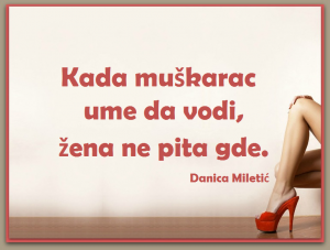 Žena i aforizam Danica Miletić