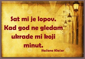 Žena i aforizam Slađana Klačar