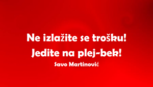 Skrenimo na pravi put