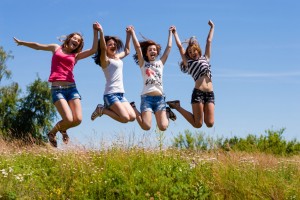 Women-30-Day-Jumping-Deposit-Photo