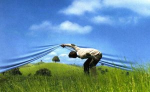 Looking over the horizon. (Image from swissre.com ad.)