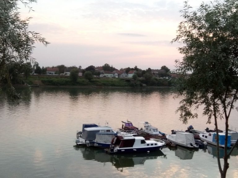 Fotografija dana: Suton na Savi