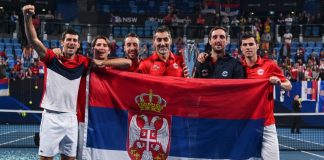 Srbija, tenis, zastava